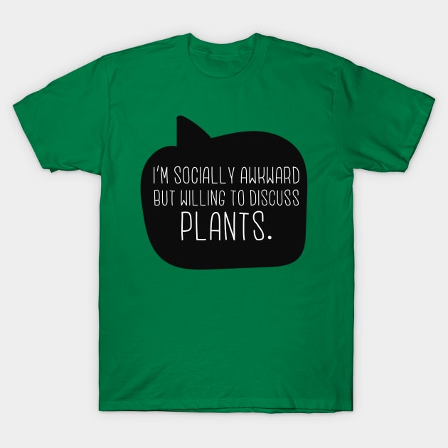 Introverted but willing to discuss plants deals